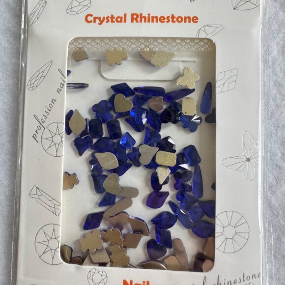 Sapphire Blue Nail Art Rhinestone Kit - Picture 7 of 8